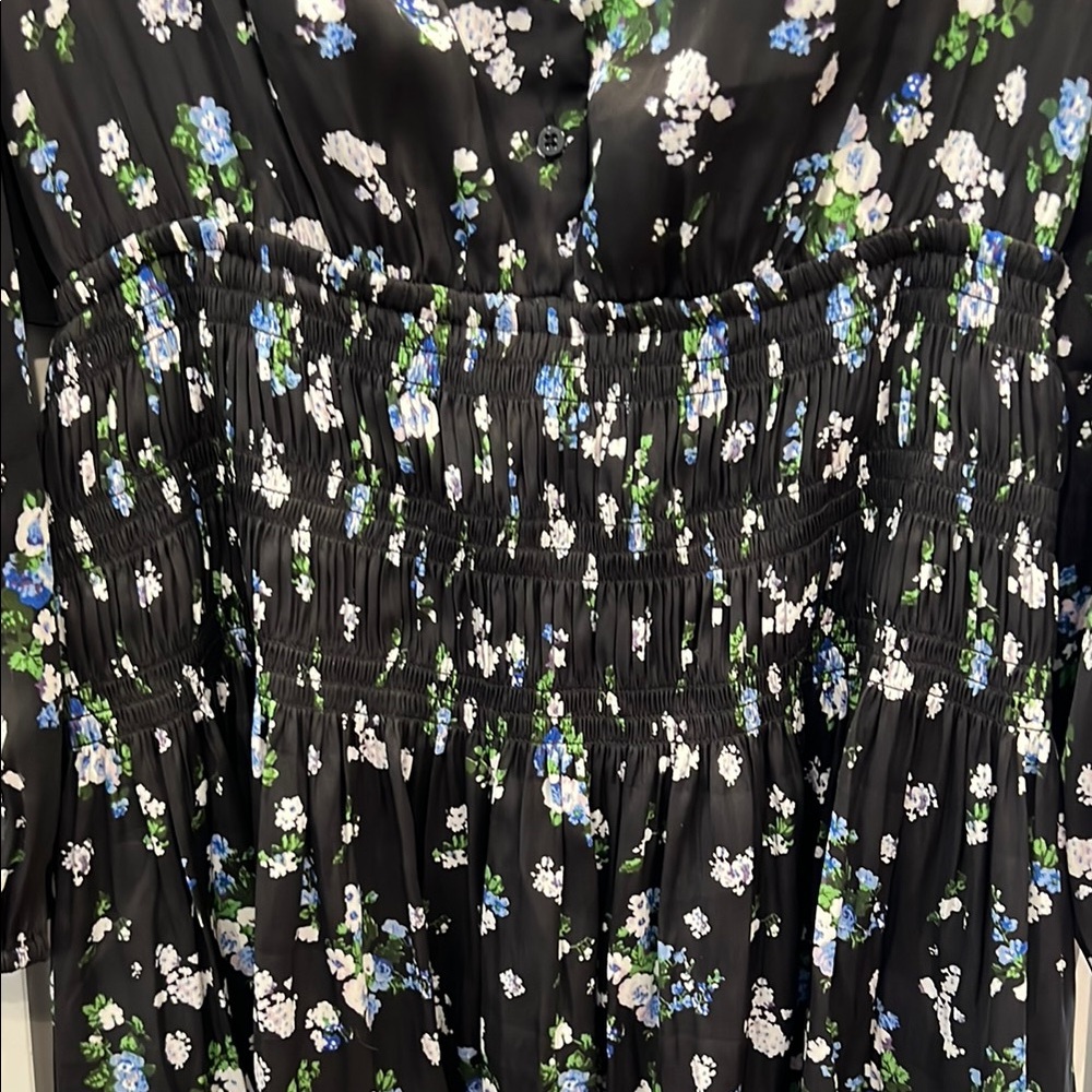Maje Floral Black Dress - Picture 6 of 11